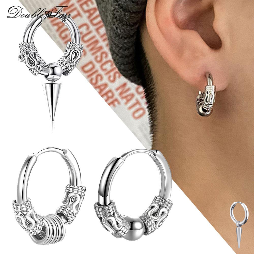 Streetwear Brand Accessories - 1 adet titanyum çelik tasarımcı ejderha