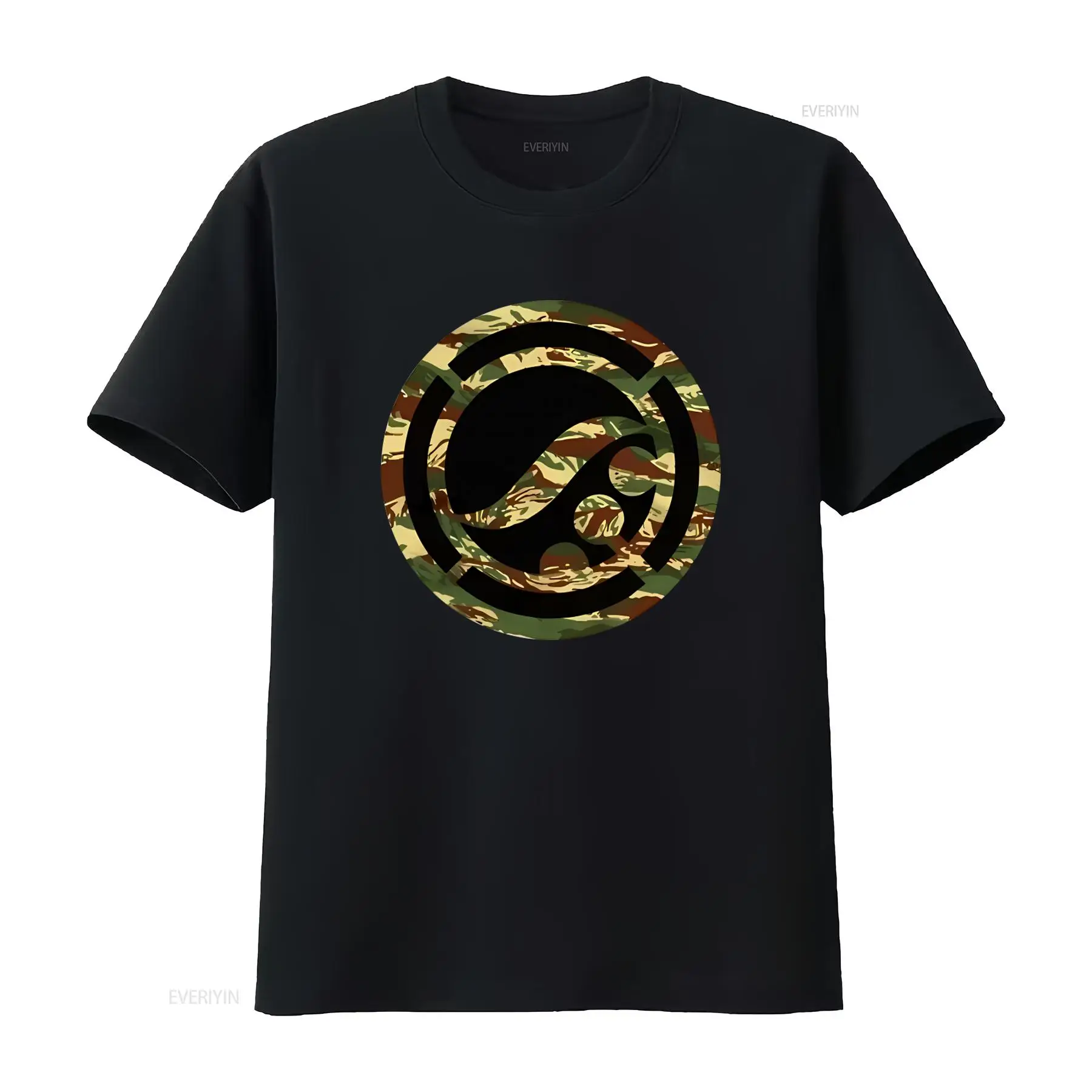 Streetwear Brand Logo Design - Shoyoroll OG Logo Kamuflaj Tasarımlı Tişört