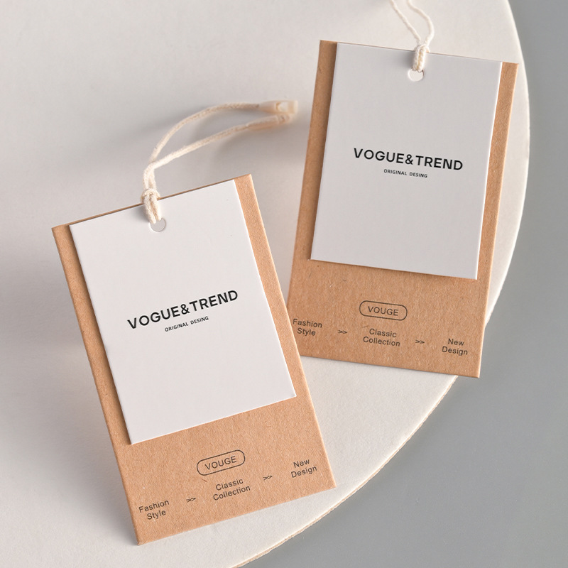 Streetwear Brand Logo Design - Özel Vintage Kraft Kağıt Etiketler Ücretsiz