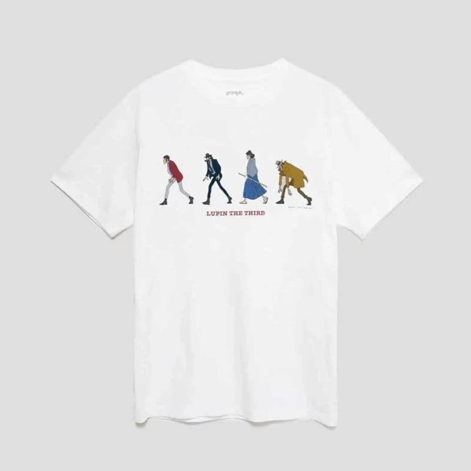 Streetwear Clothing Brand - Graniph Lupin III Tişört Beden L