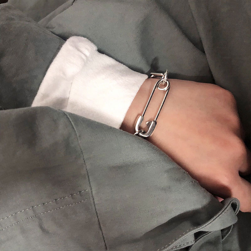 Streetwear Brand Accessories - Kadınlar için 925 Ayar Gümüş Kalın