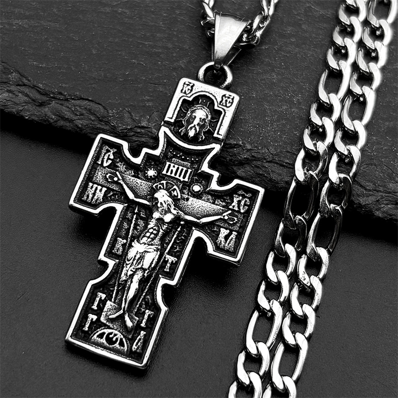 Vintage Ortodoks İkon Haç İsa  - Streetwear Brand Accessories incelemesi ve fiyatı