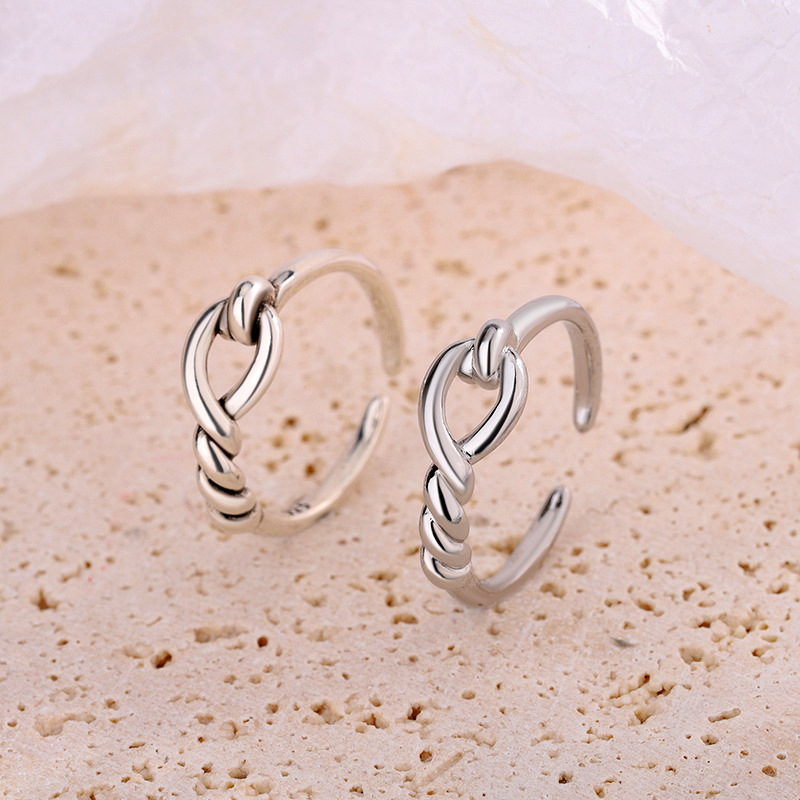 925 Ayar Gümüş Düğümlü Kalp Kr - Chrome Hearts Ring incelemesi ve fiyatı