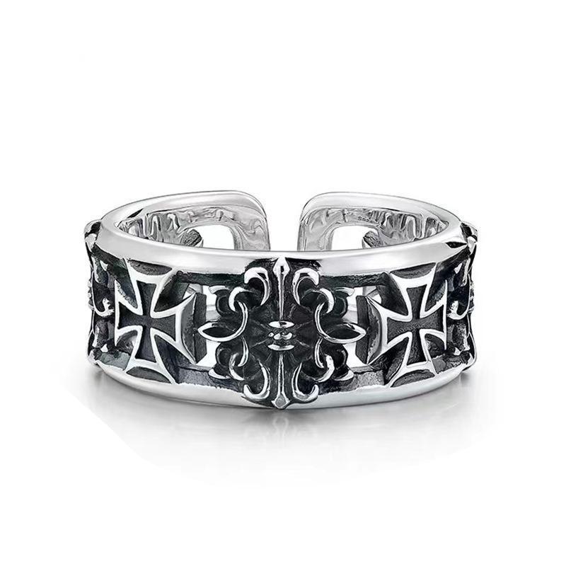 Erkekler için yeni retro çapra - Chrome Hearts Ring incelemesi ve fiyatı