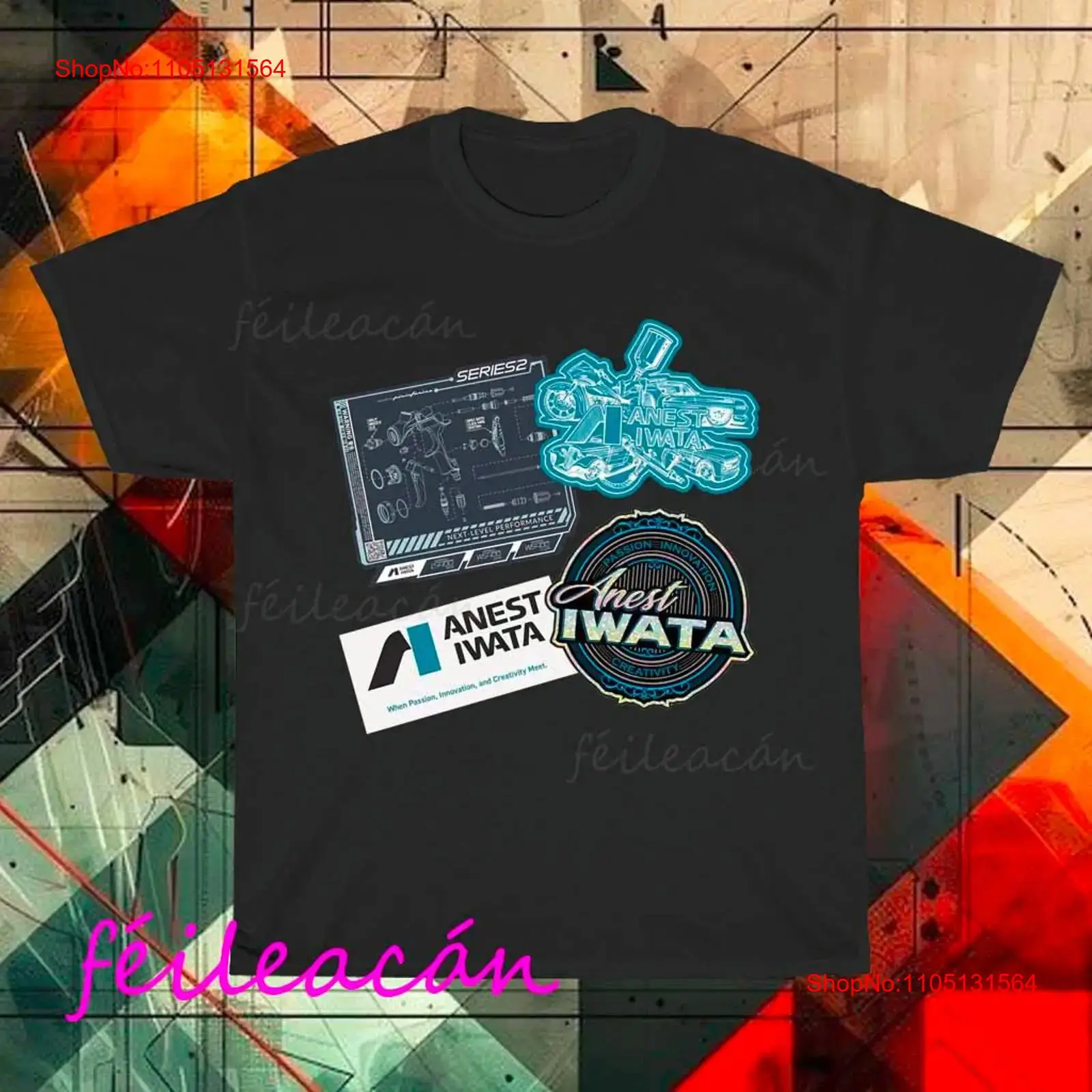 Yepyeni ANES IWATA Logolu Amer - Streetwear Brand Logo Design incelemesi ve fiyatı
